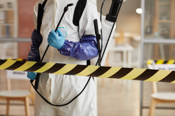 Professional Biohazard Cleanup technician working in Ashland, MO